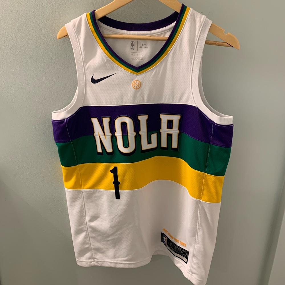 Zion Williamson rookie jersey